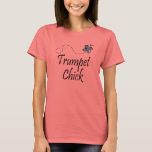 T-shirt Chick Trumpet bleu