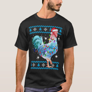 T-shirt Chicken drôle laide de Noël