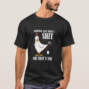 T-shirt Chicken Farmer Rooster Femme Fille Agriculture Chi