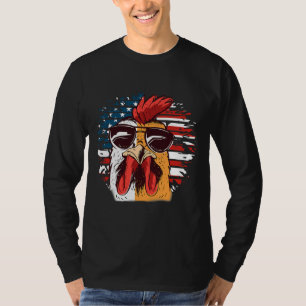 T-shirt Chicken Farmers Amateurs Coq Usa