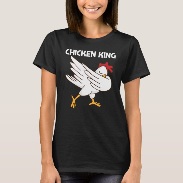T-shirt Chicken For Men Dad Poultry Rooster Egg (Devant)