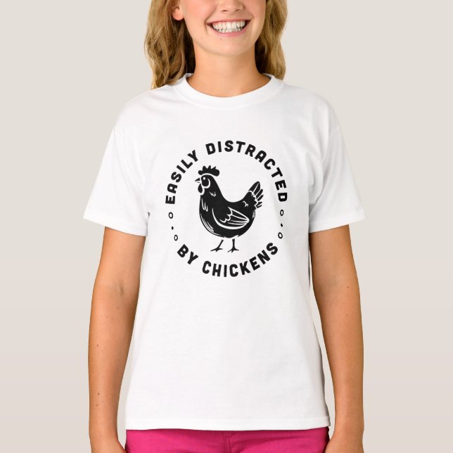 T-shirt Chicken lover citations amusantes (Devant)