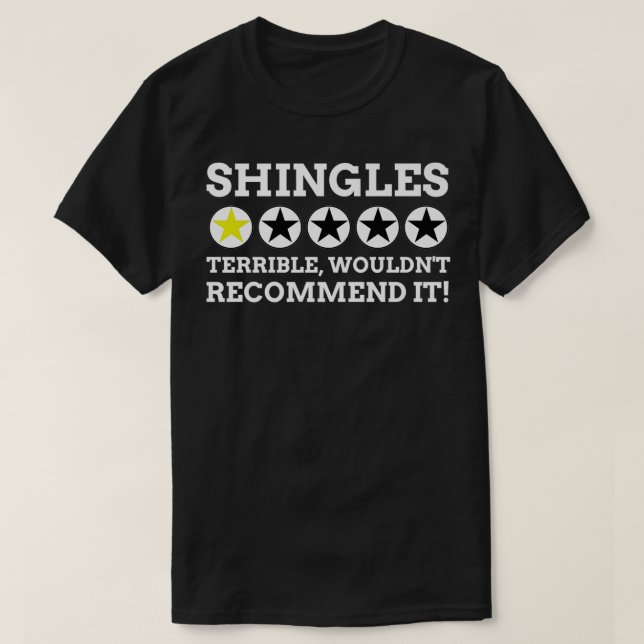 T-shirt Chicken Pox Gifts & Funny Shingles Premium (Design devant)