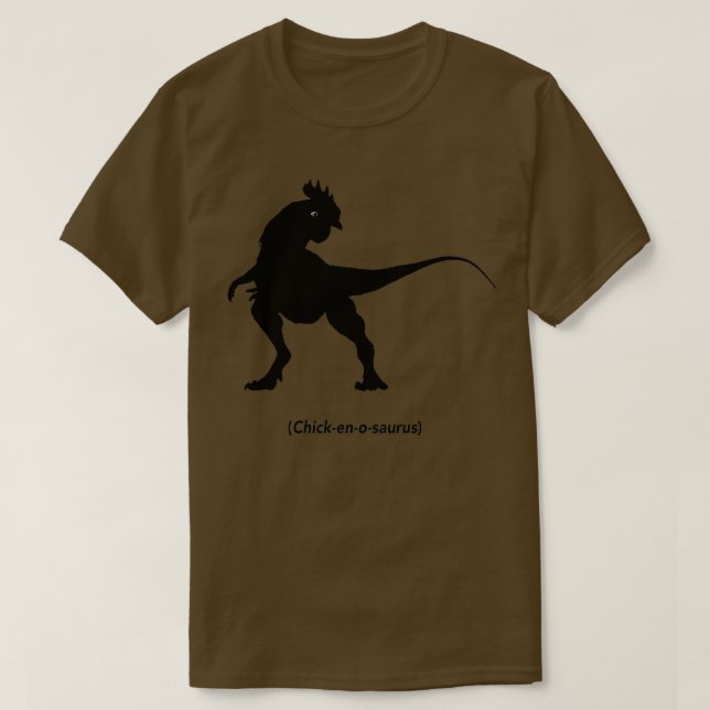 T-shirt Chickenosaurus  (Design devant)