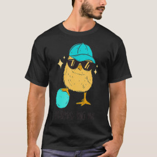 T-shirt Chicks Dig Me, Teen Toddler Boy Easter Kids Men Fu