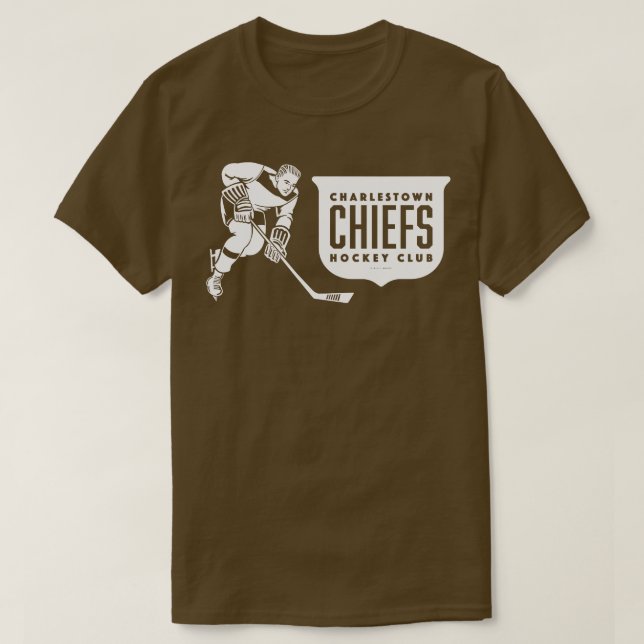T-shirt Chiefs de Charlestown Blanc (Design devant)