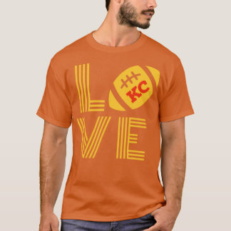 T-shirt Chiefs Love KC Kansas City