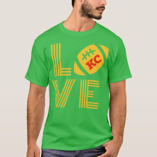 T-shirt Chiefs Love KC Kansas City