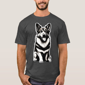 T-shirt Chien