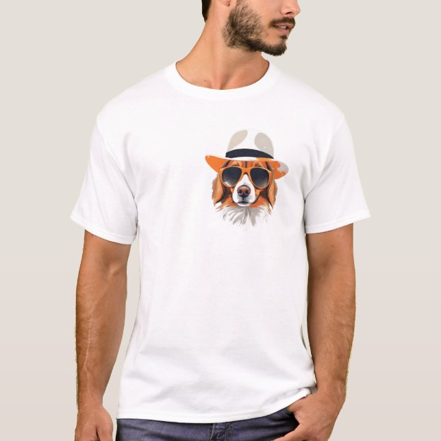 T-shirt chien (Devant)