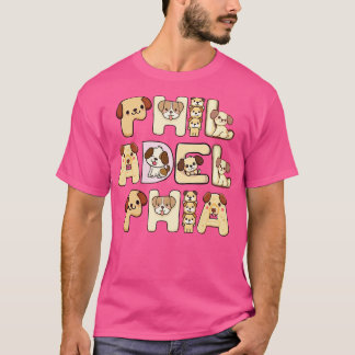 T-shirt Chien 1 Philadelphie
