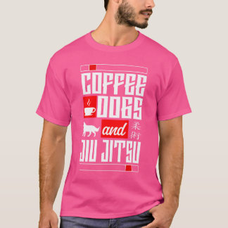 T-shirt Chien À Café Jiu Jitsu Chien Chien Chien Chien Chi