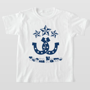 T-shirt Chien à cheval personnalisé unique