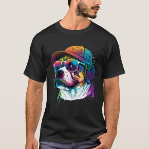T-shirt Chien Abstrait Canine de Chien  28