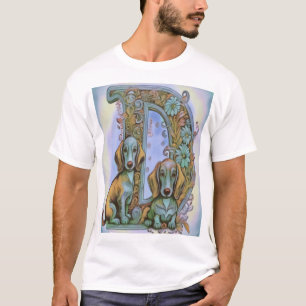 T-shirt Chien Alfabet