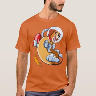 T-shirt Chien Amoureux des chiens Chaud Avec Roquette