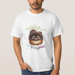 T-shirt Chien animal de compagnie le plus difficile à tail