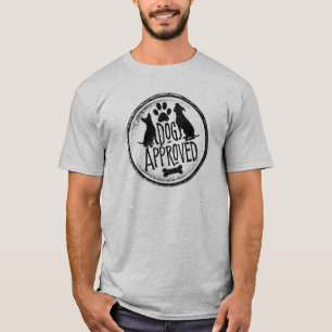 T-shirt Chien approuvé