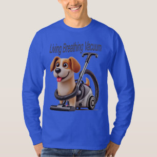 T-shirt Chien Aspirateur Vivant et Respirant