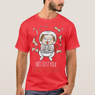 T-shirt chien astronaute