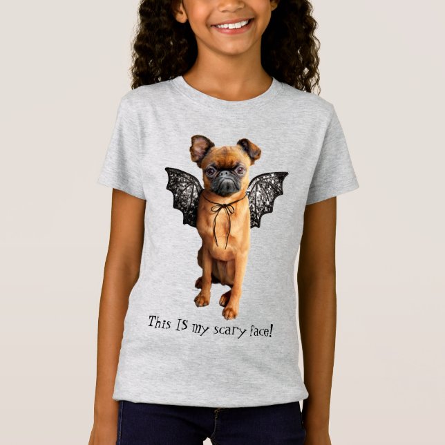 T-Shirt Chien aux ailes de chauve-souris (Devant)