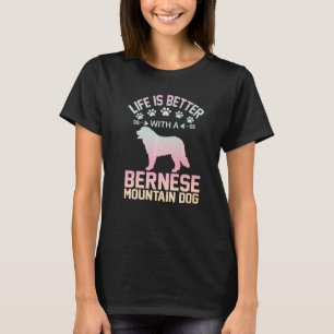 T-shirt Chien avec Bernese Mountain Dog 1