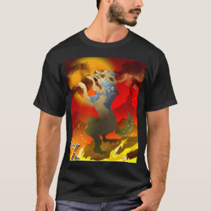 T-shirt Chien aztèque du dessein mort