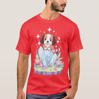 T-shirt Chien beagle Crystal
