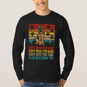 T-shirt Chien berger allemand Activités de Chien correspon