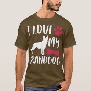T-shirt Chien berger allemand Grand-mère Grand-père Grand-