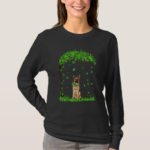 T-shirt Chien berger allemand Irlandais Vert Shamrock C St