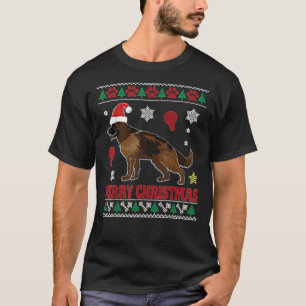 T-shirt Chien berger allemand Père Noël Sweater Costume Me