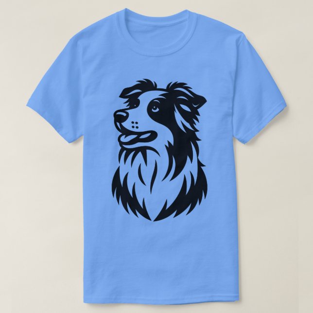 T-shirt Chien berger australien (Design devant)
