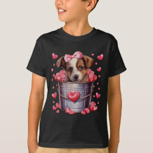 T-shirt Chien Berger Australien Saint-Valentin Amour de ch