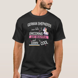 T-shirt Chien berne allemand Unicorne
