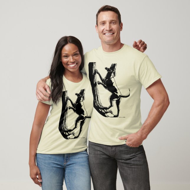 T-shirt Chien bio pour hommes Hound Dog Shirt (Unisexe)