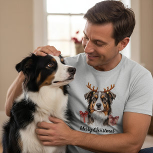 T-shirt Chien Border Collie - Renne de la Frontière