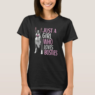 T-shirt Chien Boston Terrier Bostie Accessoires Vêtements 