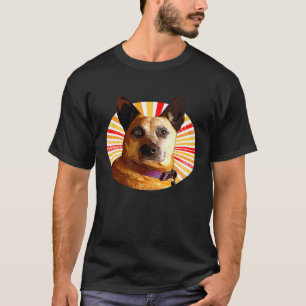 T-shirt Chien Bouvier Australien Red Heeler Rétro Vintage