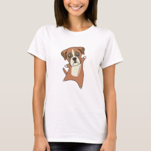 T-shirt Chien Boxer Chien Chien Chien Cochon Chien Pour En