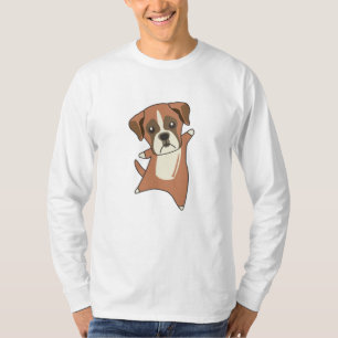 T-shirt Chien Boxer Chien Chien Chien Cochon Chien Pour En