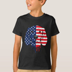 T-shirt Chien Boykin Spaniel du 14 juillet Drapeau américa
