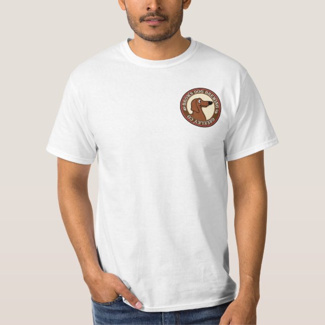 T-shirt Chien Brown (Devant)