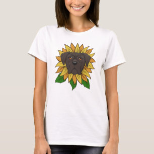 T-shirt Chien Cane Corso mignon sur Tournesol