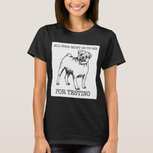 T-shirt chien carlin