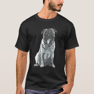 T-shirt Chien Carlin Carlino Doguillo Pug Accessoire pour