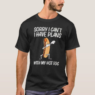 T-shirt Chien Chaud cool Pour Hommes Femmes Tranché Bun Pl