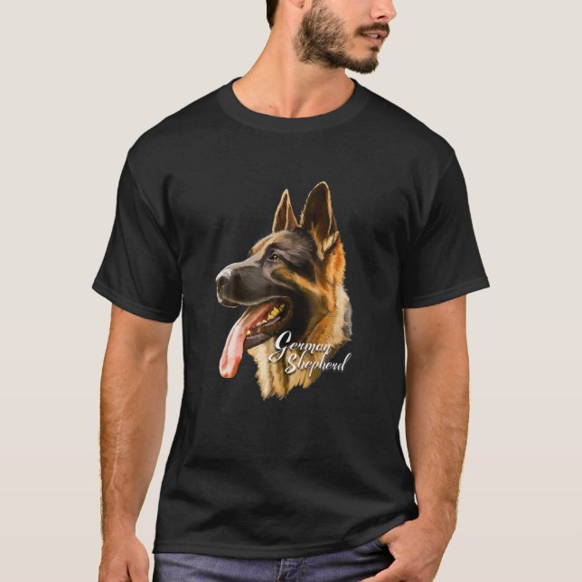 T-shirt Chien Chien Chien Chien Chien Chien Chien Chien Ch (Devant)