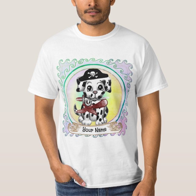T-shirt Chien Chien Chien Chien Chien Pirate (Devant)
