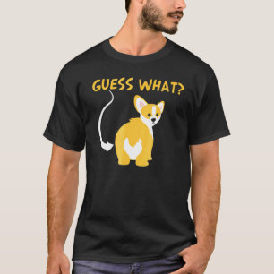 T-shirt Chien Corgi Fesses Chien Chien